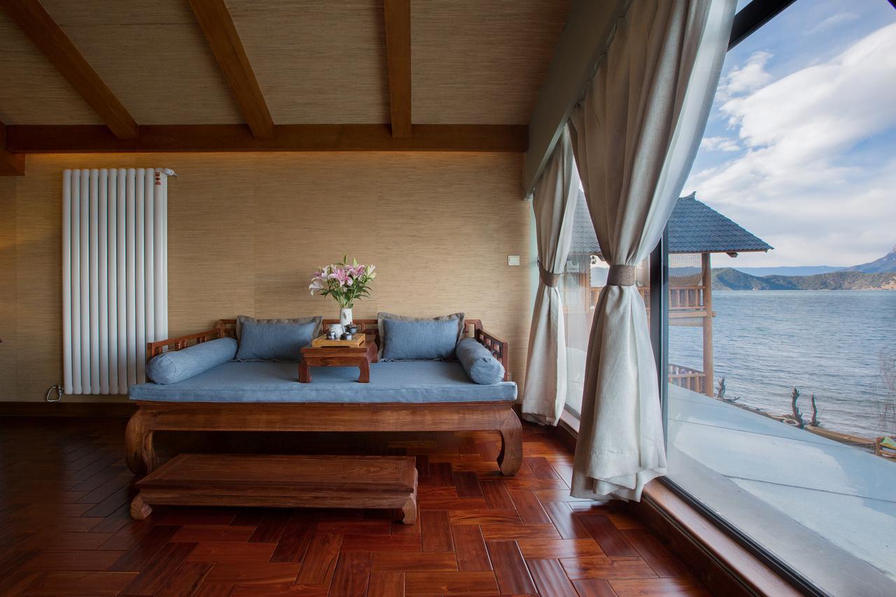 Walden Lugu Lake Zen Retreat Нинлан Экстерьер фото
