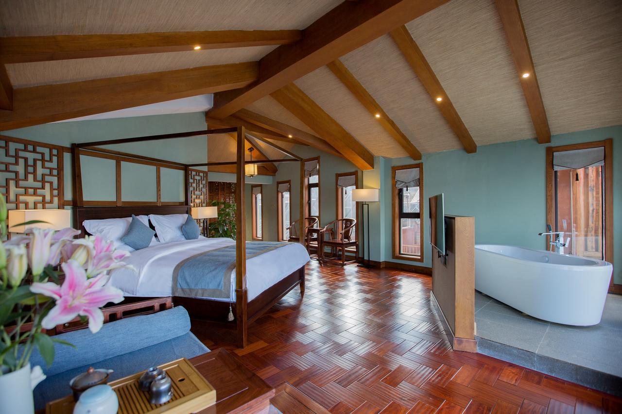 Walden Lugu Lake Zen Retreat Нинлан Экстерьер фото